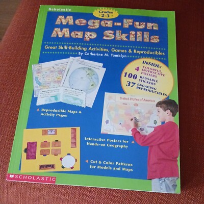 Mega-Fun Map Skills : Great Skill-Building Activities, Games and...