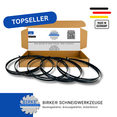 5x Sägebänder Premium Flexback 1400mm x 6mm x 0,65mm 6ZpZ