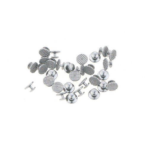 100Pcs Orthodontic Dental Ceramic/Metal Lingual Button Bondable Round Mesh Base - Picture 10 of 34