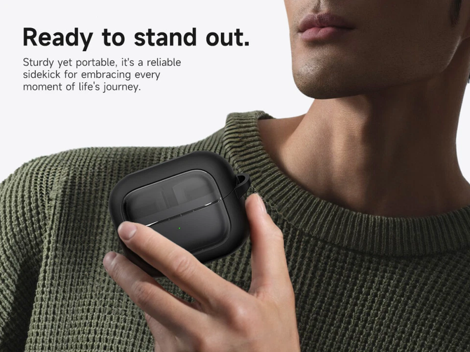 Funda protectora SURITCH para Samsung Galaxy Buds 3 Pro/Galaxy Buds 3 auriculares 2024 Foto 4 de 4