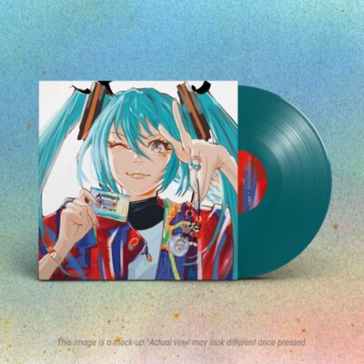 ANAMANAGUCHI - MIKU (TEAL COLOURED LP+DL W/HOLOGRAPHIC FOIL) VINYL LP + MP3 NEU