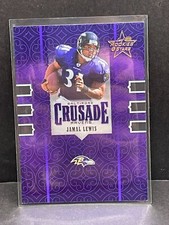 2005 Rookies & Stars Crusade Purple 13 Jamal Lewis #/250 Baltimore Ravens NFL