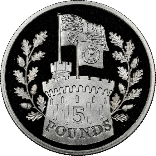 2012 Tristan Da Cunha DIAMOND JUBILEE S£5 Silver 5 Pounds NGC PF 68 UC TOP POP - Picture 3 of 5