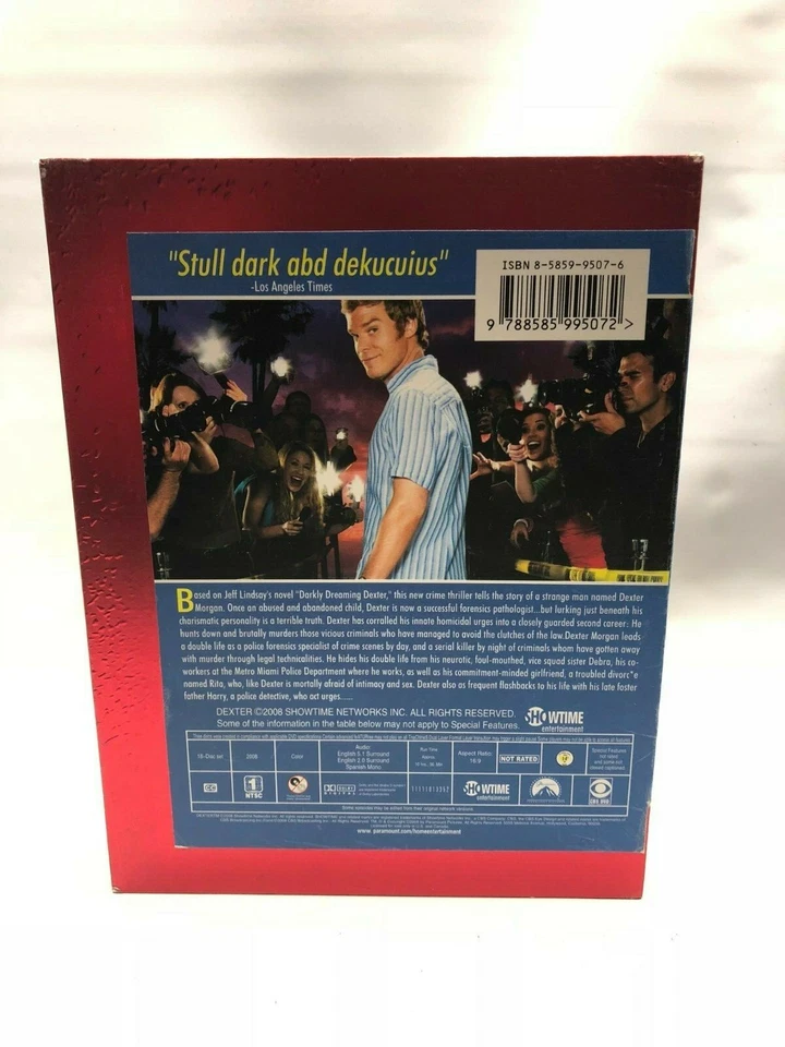Dexter Seasons 1-4 DVD Season 1 2 3 4 23 Discs Missing One Foto 2 de 4