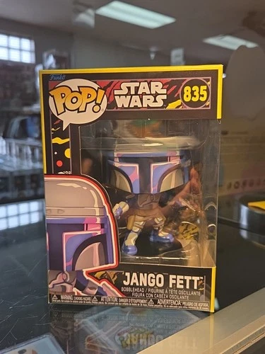 Funko Pop! Vinyl: Star Wars - Jango Fett #835 Ships With Protector