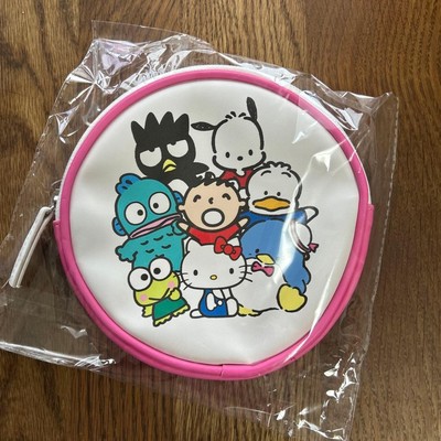 3coins Sanrio Collab Pouch Hello Kitty, Keroppi, Tuxedo Sam, Peckle, Potchikko,