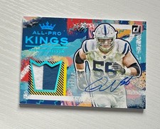 2021 Donruss All Pro Kings Jersey Autographs #2 Quenton Nelson /10 #X362