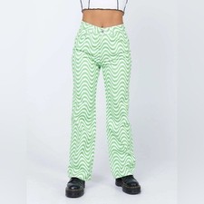 the ragged priest prism high rise straight leg jeans