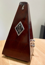 Vintage Wittner System Maelzel Metronome (working, wooden case)