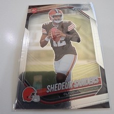 Panini 2025 Prizm Shedeur Sanders Rookie #302 Cleveland Browns Football