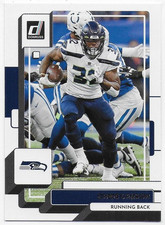 2022 Donruss #33 Chris Carson - Seattle Seahawks