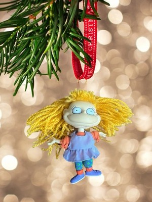 Nickelodeon Rugrats Collectible Angelica Mattel ORNAMENT Figure Figurine Charm