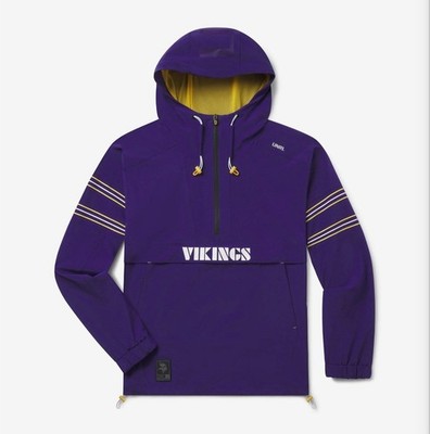 UNRL X Vikings DWR Track Jacket Size M USA Football NFL Minnesota Rare