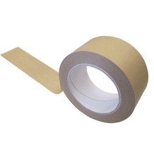 18 Rollen &aacute; 50m Papier Klebeband Packband Paketband braun Paketklebeband Paper