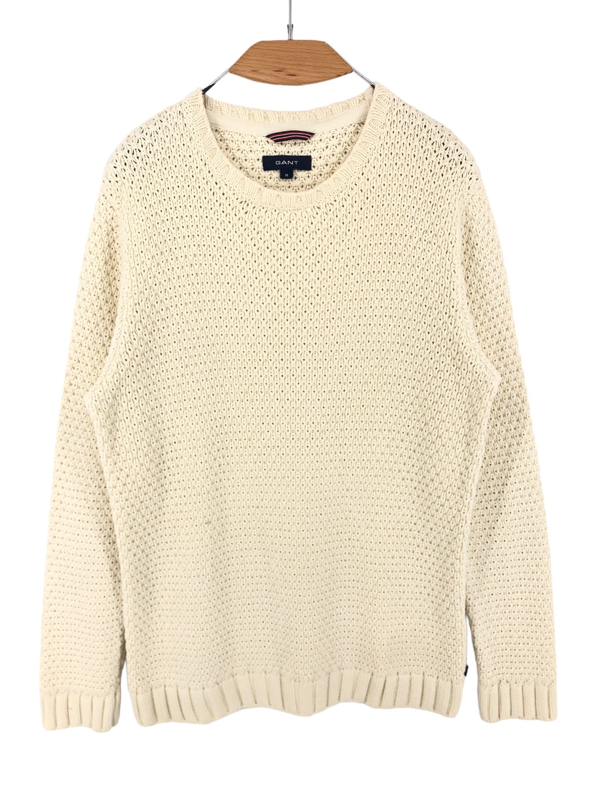GANT Men Round Neck Pullover Jumper Sweater Size M