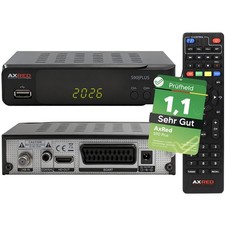 AXRED S90 Plus Sat Receiver mit Aufnahmefunktion, Full HD, PVR, USB, SCART, HDMI