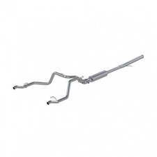 Mbrp 2.5 Catback Dual Rear Exit T304 Ss For 19-up Chevy Silverado 1500 6.2l