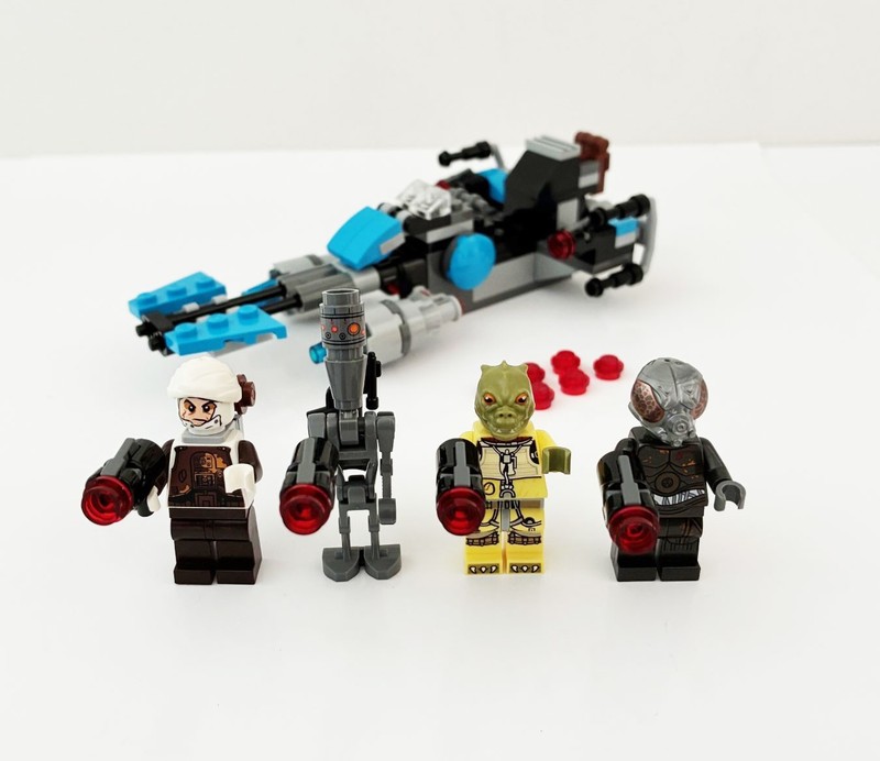 LEGO Star Wars 75167 Bounty Hunter Speeder Bike Battle Pack - Complete