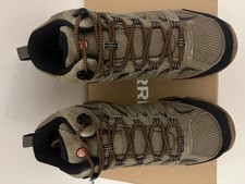 Merrell Moab 3 Mid Waterproof Hiking Boots (7.5)Brand New with Box-New Olive/Gum