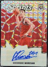 Gheorghe Muresan 2019-20 Panini Mosaic Scripts #SC-GHM Autograph Prizm