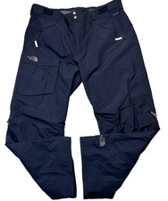 The North Face Pants Mens XL Blue HyVent Waterproof Insulated Snow Ski Winter