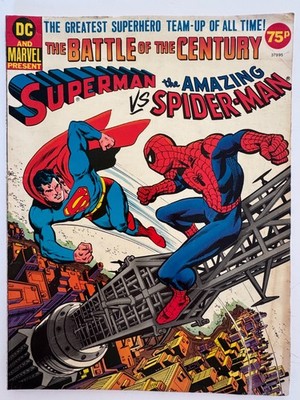 Superman vs Amazing Spider-Man (DC & Marvel) 1976, FN-