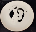 Stangl Pottery Lyric Black White Serving Platter Second SELECTION