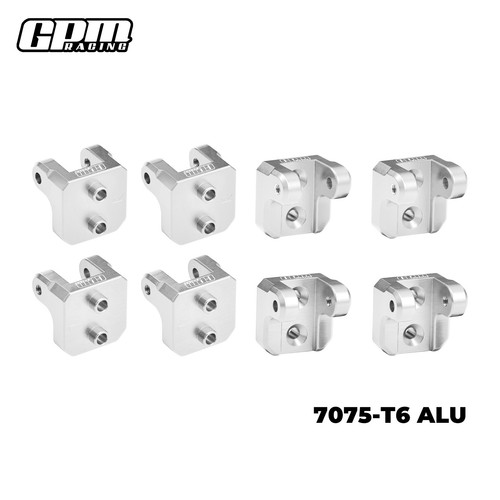 GPM 7075-T6 Alu Front & Rear Upper Shock Mount For LOSI 1/8 LMT 2.0 Grave Digger - Picture 6 of 13