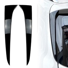Heckscheibenspoiler Seitenflügel Verkleidung für Skoda Kamiq glänzend schwarz