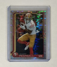 2025 Topps Chrome Ricky Pearsall Pulsar Parallel San Francisco 49ers #261