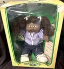 1983 Coleco ~ Cabbage Patch Kids AA Girl Purple Jacket Jeans ~ NIDB