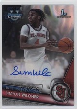 2023-24 Bowman U Chrome Prospect Lava Refractor 152/199 Simeon Wilcher Auto 16xu