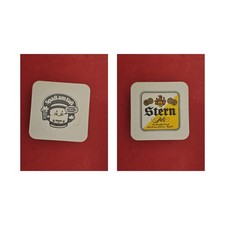 Stern Spaß am Faß Brauerei Bierdeckel Bier