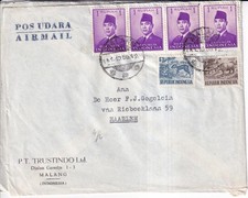 SA41i Indonesia Trustindo Ltd Malang 1959 to Haarlem Netherlands cover