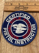 National Rifle Association NRA Certified Shotgun Instructor Embroidered 4" Patch