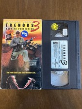 Tremors 3 Back To Perfection 2001 Horror VHS Slipcase Michael Gross TESTED