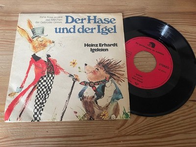 7'' Comedy Heinz Erhardt/Irene Koss - Hase und Igel / Igeleien PRIVAT TYP 1