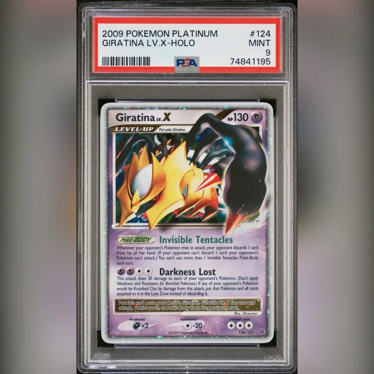 Pokémon TCG Platinum Holo Rare Individual Collectible Card Game