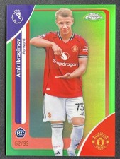Amir Ibragimov 2025-26 Topps Chrome Premier League Green Base RC /99 #132
