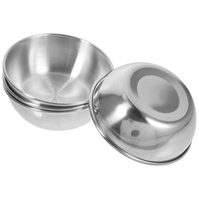 4 Pcs Kochutensilien Soßenschüssel Salsa-Servierplatte Sojasauceschalen