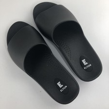 Women s Black Slide Sandals by E Elton Made in USA Waterproof Size 6