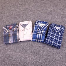 Lot of 4 Izod Mens XL 3 Saltwater 1 Regular 2 Short Sleeve 2 Long Sleeve