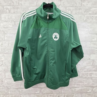 Adidas NBA Boston Celtics Basketball WarmUp Jacket Youth Medium 10/12