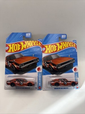 2026 Hot Wheels Nissan Skyline 2000 GT-R HW J-IMPORTS 3/10 Case E Lot Of 2