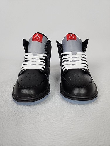 Scarpe da basket Nike Air Jordan 1 Mid SE taglia 10,5 uomo nero grigio HV5177-010 - Foto 3 di 12