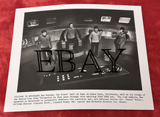 STAR TREK 8x10 press photo MOVIELAND WAX MUSEUM William Shatner Leonard Nimoy