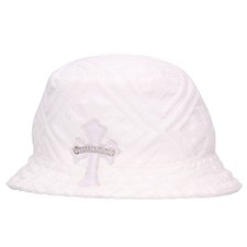 Chrome Hearts Hat Size M HAT U CHUM FBRC Bucket Hat with Cross Patch Used SJ02
