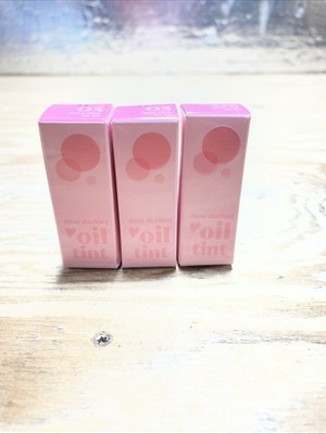 Dear Darling Oil Tint by Etude 03 Neon Pink Brand New 3-PACK