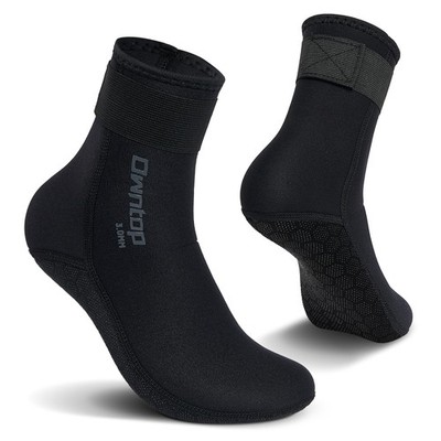 Neoprensocken, 3mm Neopren Socken für Damen Herren Warm Halten Tauchsocken Sc...