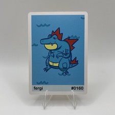 Fergi (Feraligatr) #160 - Gen 2 Pookiemoot Fan Art - Pokemon